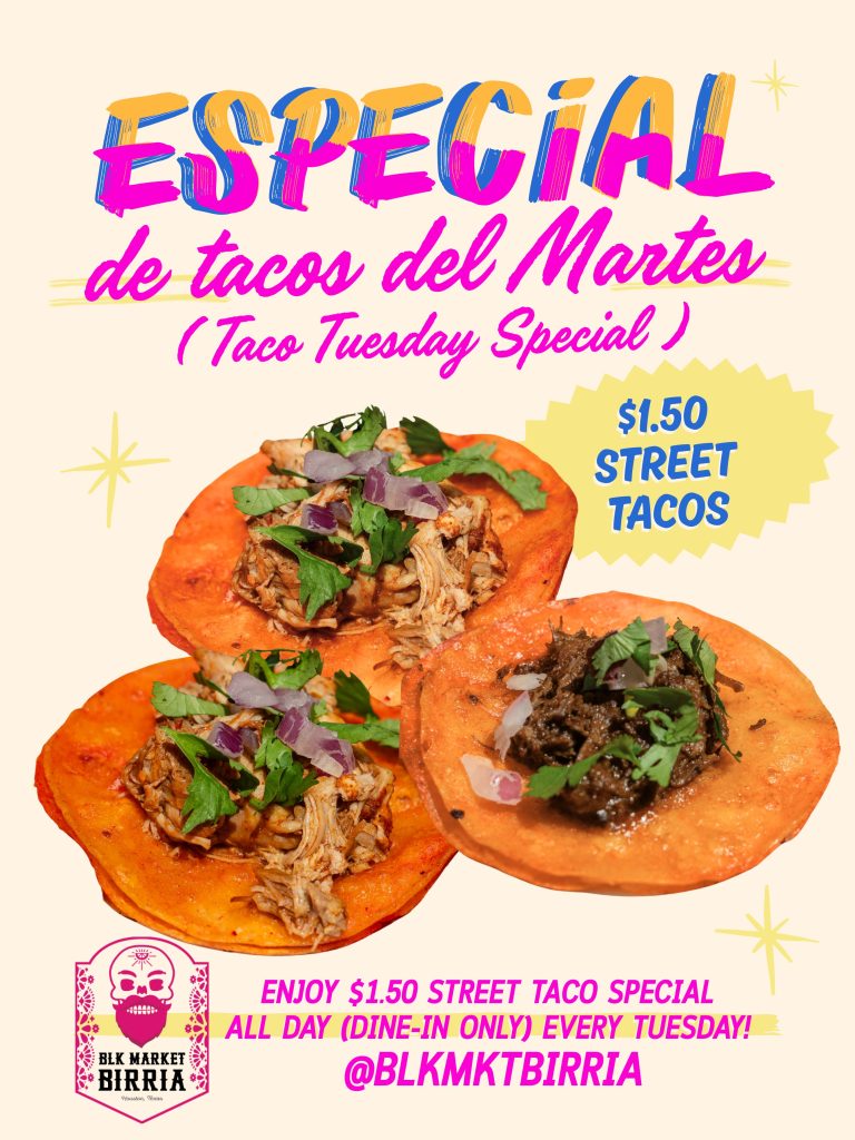 Blk Mkt Birria Taco Tuesdays